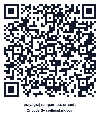 Prayagraj Sangam UTS QR Code