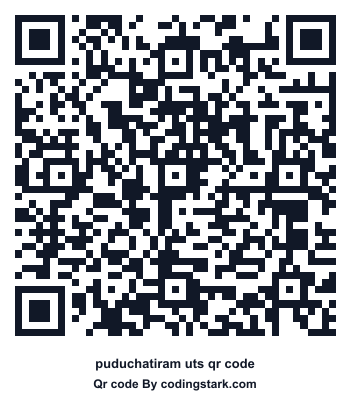 Puduchatiram UTS QR Code
