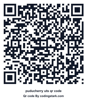 Puducherry UTS QR Code