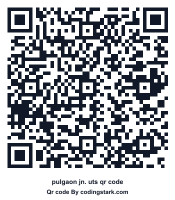 Pulgaon Jn. UTS QR Code