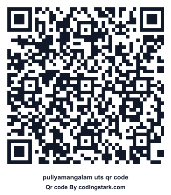 Puliyamangalam UTS QR Code