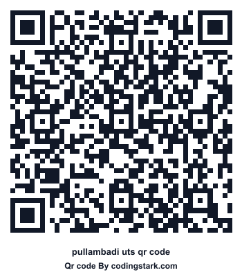 Pullambadi UTS QR Code