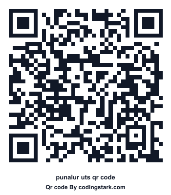 Punalur UTS QR Code