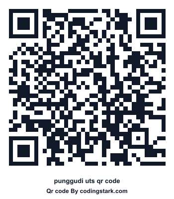Punggudi UTS QR Code
