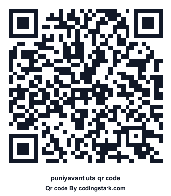 Puniyavant UTS QR Code