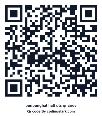 Punpunghat Halt UTS QR Code