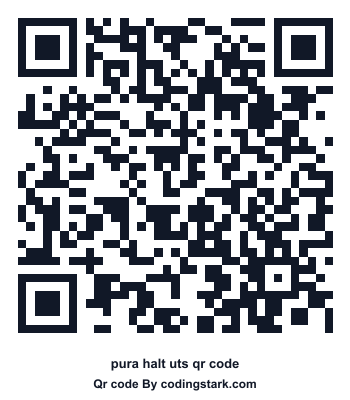 Pura Halt UTS QR Code