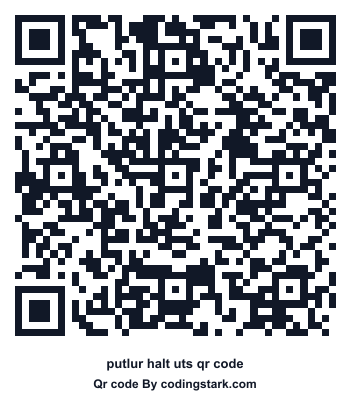 Putlur Halt UTS QR Code