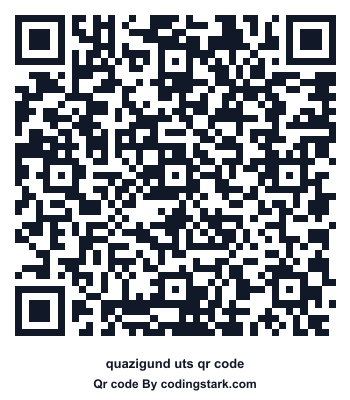 Quazigund UTS QR Code