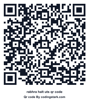 Rabhra Halt UTS QR Code