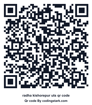 Radha Kishorepur UTS QR Code
