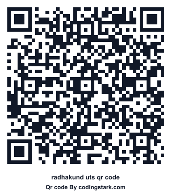 Radhakund UTS QR Code