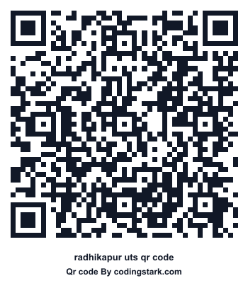 Radhikapur UTS QR Code