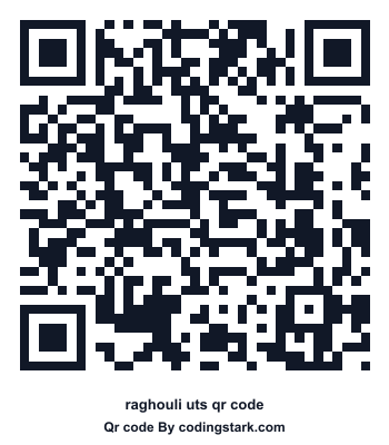 Raghouli UTS QR Code