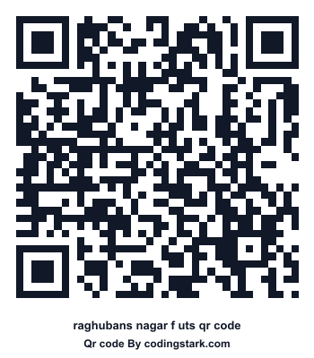 Raghubans Nagar F UTS QR Code