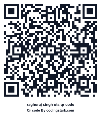 Raghuraj Singh UTS QR Code