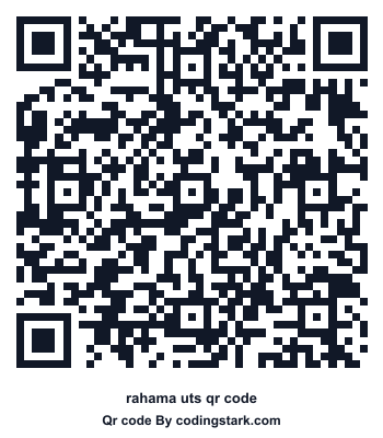 Rahama UTS QR Code