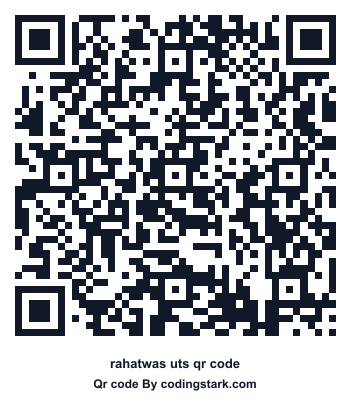 Rahatwas UTS QR Code