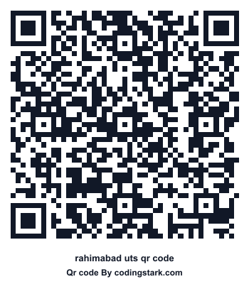 Rahimabad UTS QR Code
