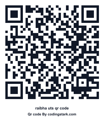Raibha UTS QR Code