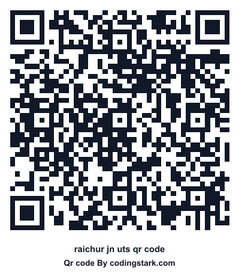 Raichur Jn UTS QR Code