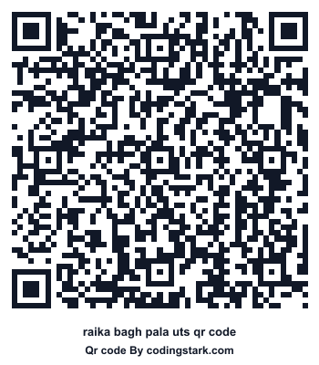Raika Bagh Pala UTS QR Code