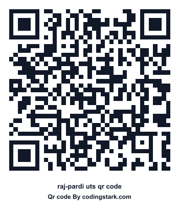 Raj-pardi UTS QR Code