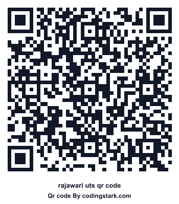 Rajawari UTS QR Code