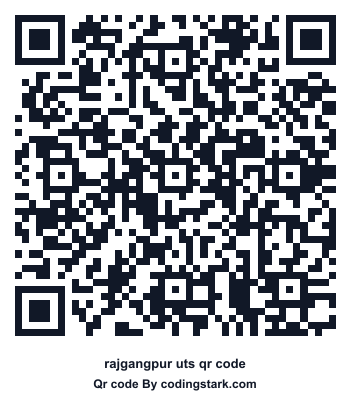 Rajgangpur UTS QR Code