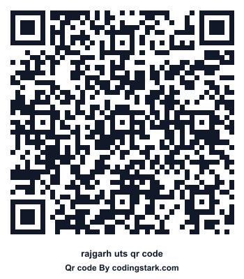 Rajgarh UTS QR Code