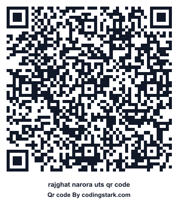 Rajghat Narora UTS QR Code