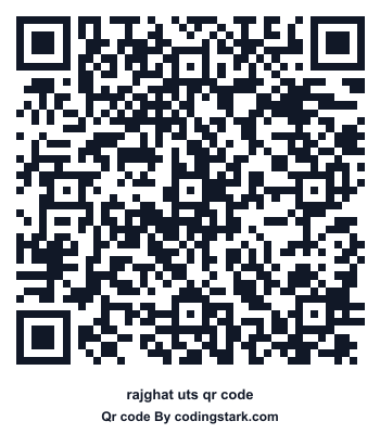 Rajghat UTS QR Code