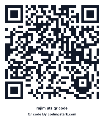 Rajim UTS QR Code