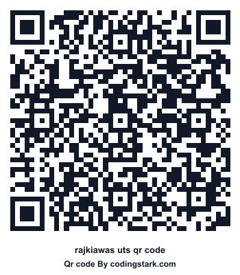 Rajkiawas UTS QR Code