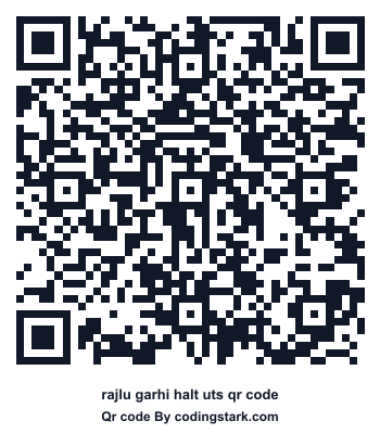 Rajlu Garhi Halt UTS QR Code