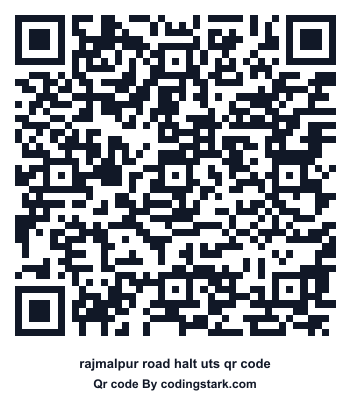 Rajmalpur Road Halt UTS QR Code