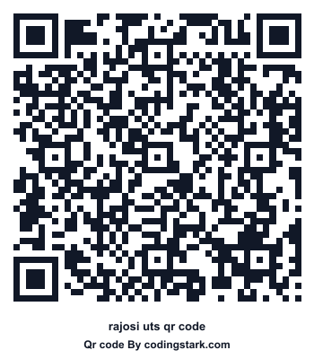 Rajosi UTS QR Code