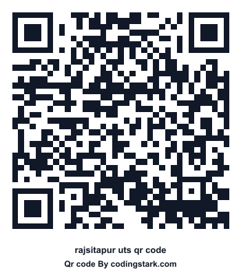 Rajsitapur UTS QR Code