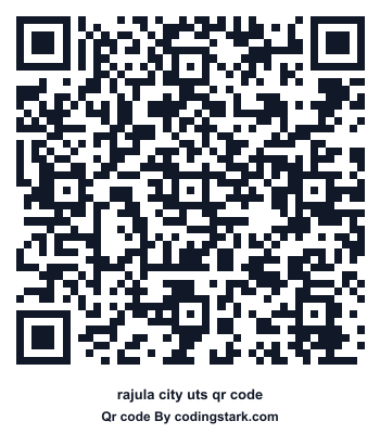 Rajula City UTS QR Code