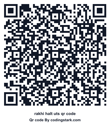 Rakhi Halt UTS QR Code