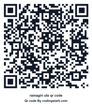 Ramagiri UTS QR Code