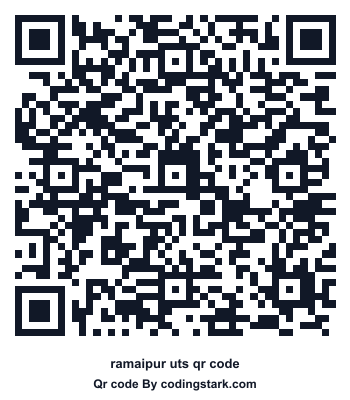 Ramaipur UTS QR Code