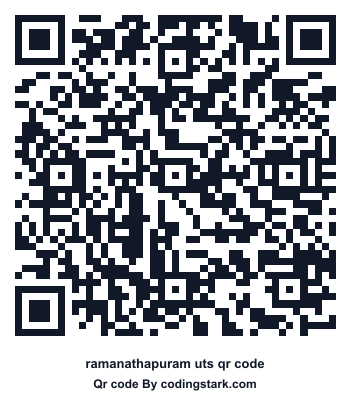 Ramanathapuram UTS QR Code