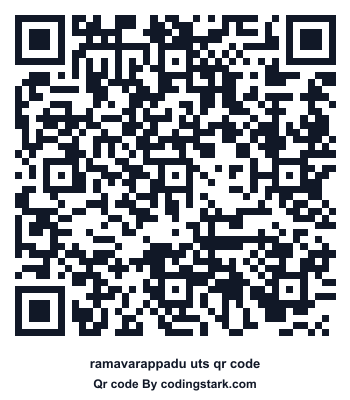Ramavarappadu UTS QR Code