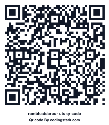 Rambhaddarpur UTS QR Code