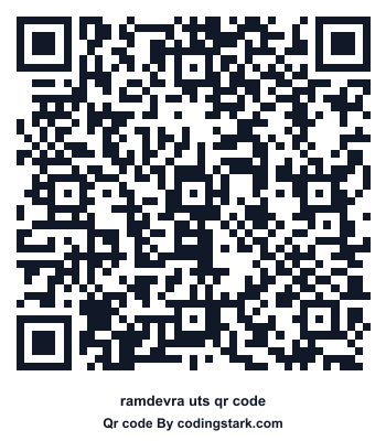 Ramdevra UTS QR Code