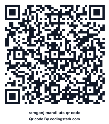 Ramganj Mandi UTS QR Code