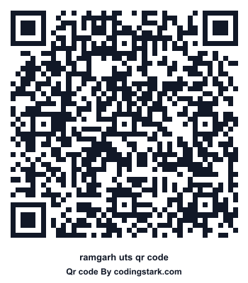 Ramgarh UTS QR Code