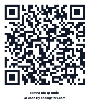 Ramna UTS QR Code