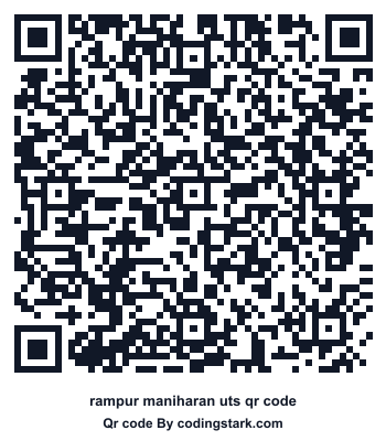 Rampur Maniharan UTS QR Code